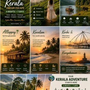 Kerala Dream Escape – 7 Days / 6 Nights