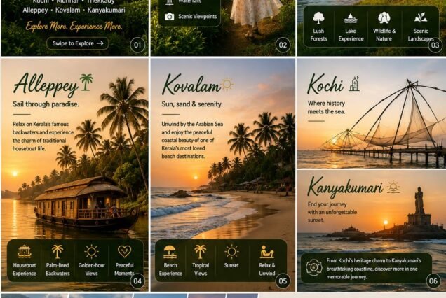 Kerala Dream Escape – 7 Days / 6 Nights